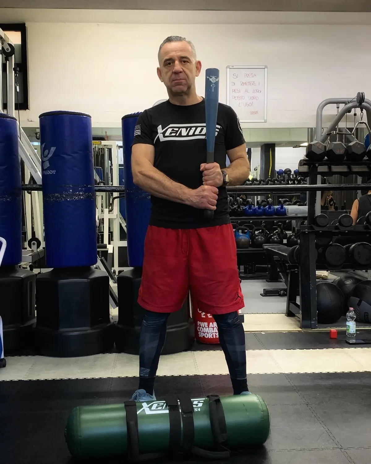 Area boxe con sacchi